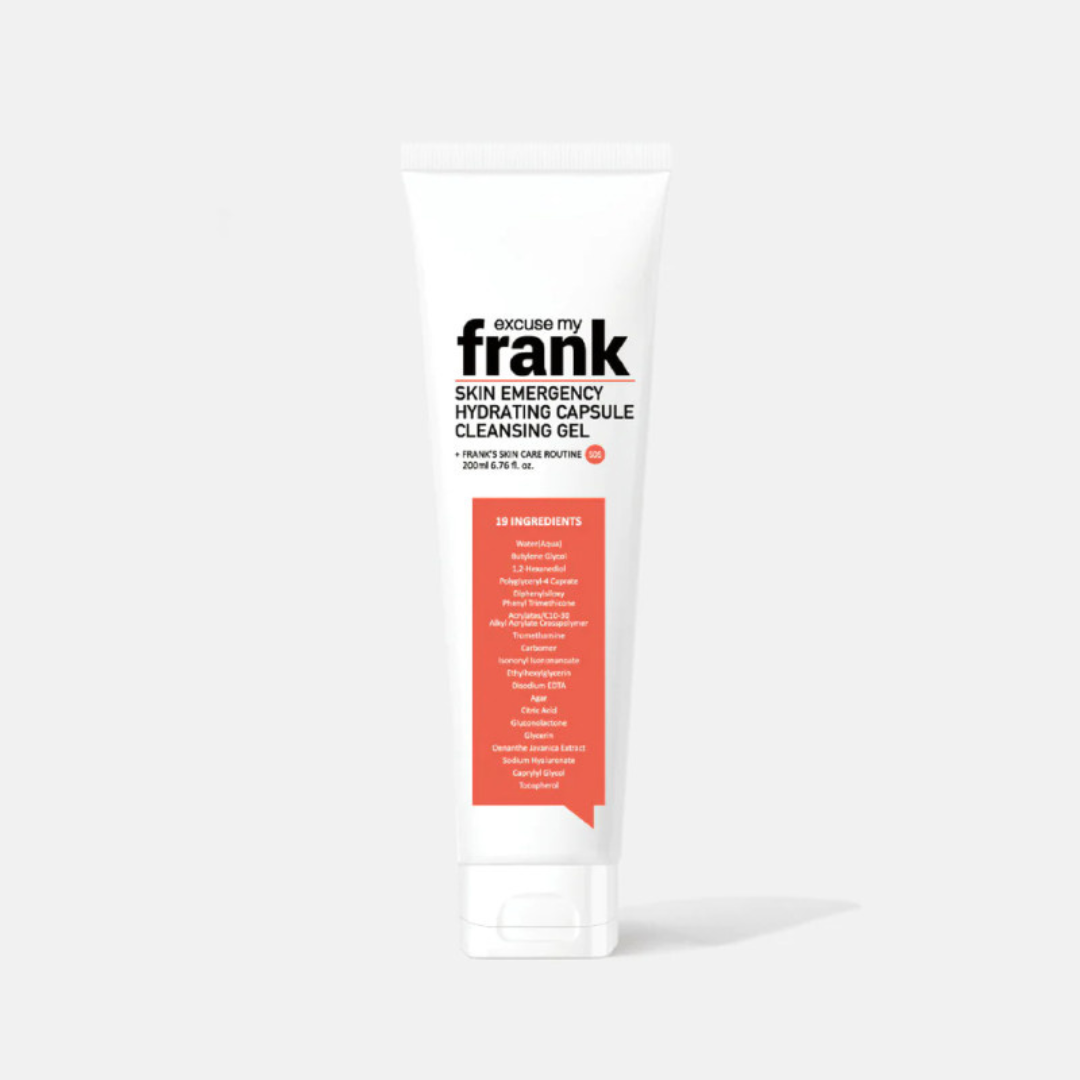 EXCUSE MY FRANK SKIN EMERGENCY HYDRATING CAPSULE CLEANSING GEL