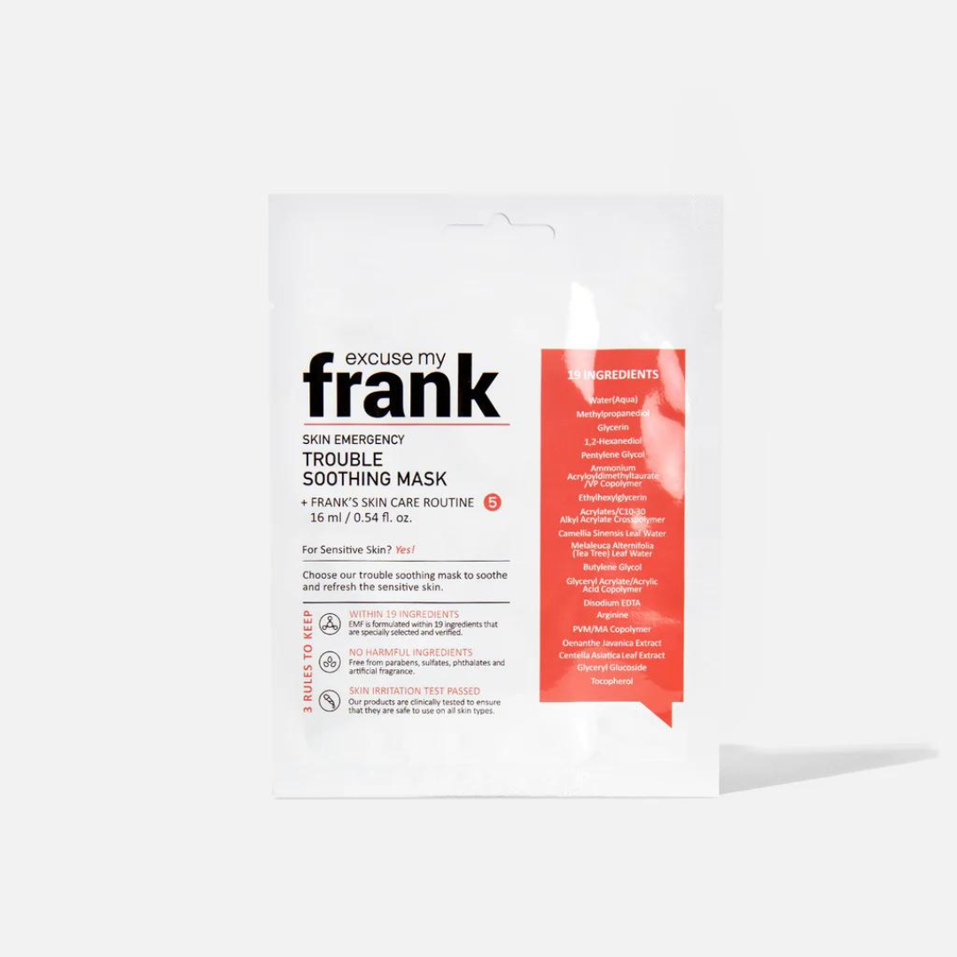 EXCUSE MY FRANK SKIN EMERGENCY TROUBLE SOOTHING MASK