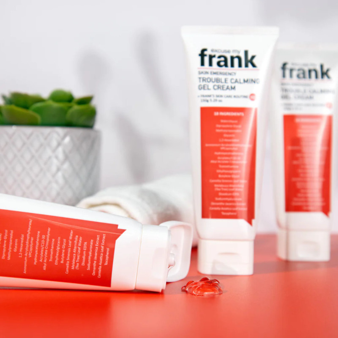 EXCUSE MY FRANK SKIN EMERGENCY TROUBLE CALMING GEL CREAM